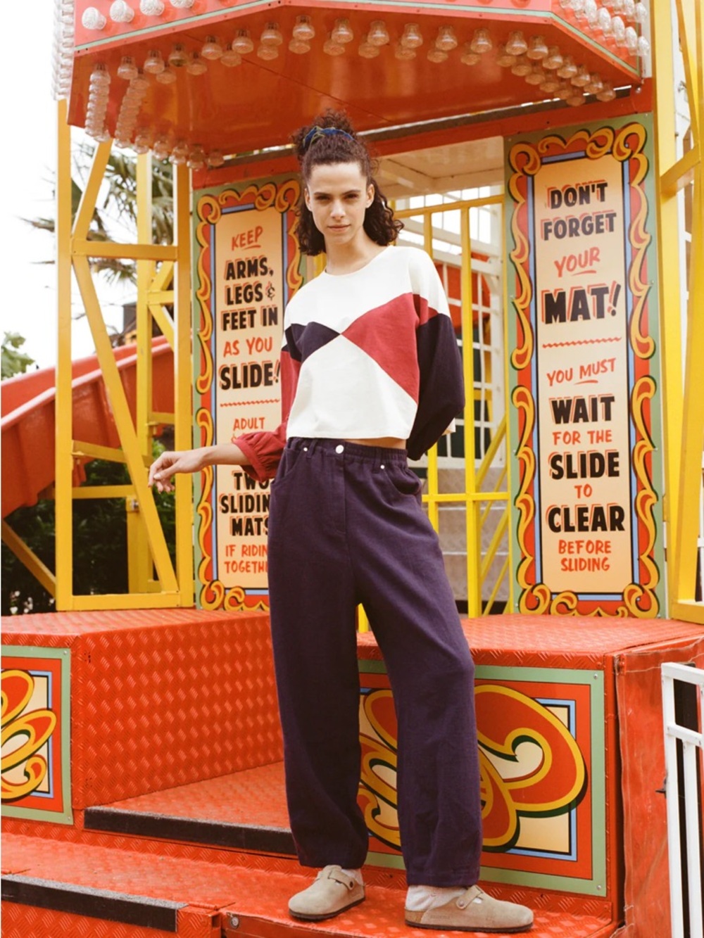 LF Markey Fergus Trouser‎ Pants Navy 4